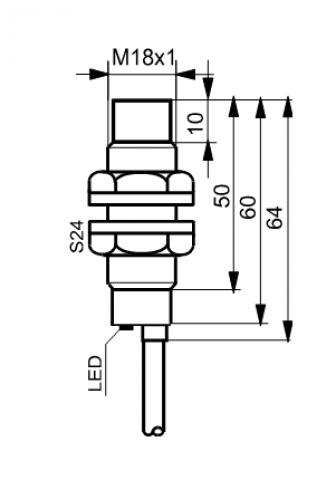 Czujniki indukcyjne 8 mm