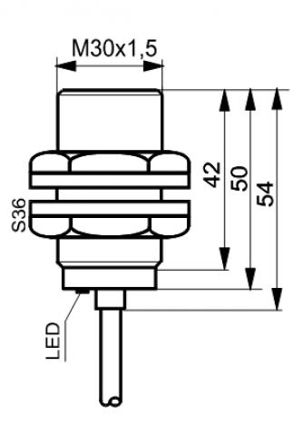 Czujniki indukcyjne TID3010ZN