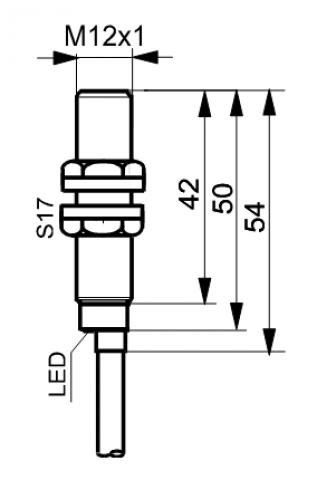 Czujniki indukcyjne Czujniki indukcyjne TIDC1202R