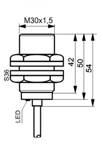 Czujniki indukcyjne TIDC3010R