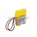 Bateria litowa; BR-2/3AGCT4A; 6V; Wymiary: 45.7x35.1x33.8 mm