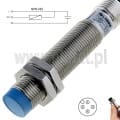 CZUJNIKI INDUKCYJNE, NPN, NO, konektor M12,  0÷8mm; 10÷30VDC; LR12BN08DNOY-E2