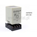 Elektroniczny przekaźnik kontroli poziomu cieczy; współpraca z sondami poziomu; 24V DC; kontroluje 2 poziomy