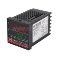 Elektroniczny regulator temperatury; przekaźnik; SSR; alarm; zakres: do 1300 st. C; 230V; wejście termopara K