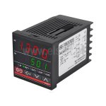 Elektroniczny regulator temperatury; przekaźnik; SSR; alarm; zakres: do 1300 st. C; 230V; wejście termopara K