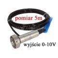 Hydrostatyczna sonda do ścieków i wody brudnej; pomiar do 5m; wyjście 0-10V; kabel 10m