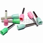 Końcówka rurkowa izolowana  0,34 L= 8mm   różowa 