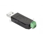 Konwerter USB 2.0  na  RS485;  wtyk USB; szybkozłącze RS485