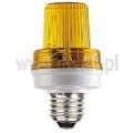 Lampa stroboskopowa żółta z gwintem (E 27) 3,5W