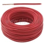 LGY  0,5 / 500V  kabel czerwony  linka 