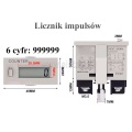 Wymiary licznika impulsów