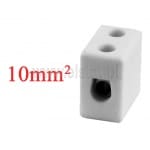 Złączka gwintowana porcelanowa 1- tor  10mm2