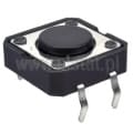 MicroSwitch  12x12mm  h=4.3mm  ( 0.8mm )  4 pin
