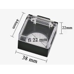 Osłona do przycisku; pasuje na przełącznik fi 22mm; wysokość 22mm