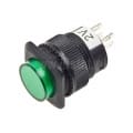 Przeł. chwilowy NO  R13 fi=16,2mm 1,5A  LED 2V