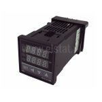REX-C100; regulator temperatury; zakres: 0 +400C; 230V; wejście typu K; sterowanie impulsowe SSR