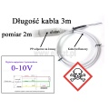 Sonda antykorozyjna; pomiar poziomu; chemikalia; zakres do 2 m; wyjście 0-10V; kabel o długości 3m