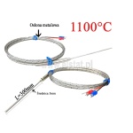 Sonda temperatury do 1100°C; termopara typu K; średnica 5mm; długość 30 cm 