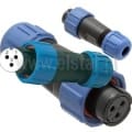 SP1310/S3, złącze przemysłowe, na kabel, 3 piny, 8A, żeńskie