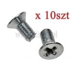 Śruba M3x6mm (+) stożkowa ( 10szt)