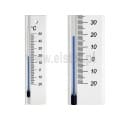 Termometr analogowy; domowy; drewno; biały; -20 do +50°C