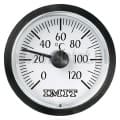  Termometr kapilarny wbudowany, mały, 0 - 120 °C, śr. 43.5 mm 