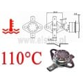 Termostat bimetaliczny; zakres: 110°C; typ KSD301A; 10A; NC 