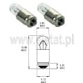 Żarówka 24V, MG5,7s/9  40mA