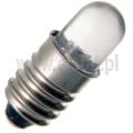 Żarówka LED; gwint E10; 8mm; ciepła biała; 3-24V 