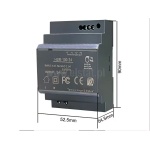 Zasilacz impulsowy; szyna DIN; HDR100-24; 24V; 4A ( max 4,5A) 