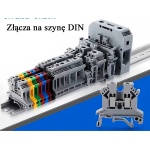 Złącza na szynę DIN szukaj w dziale złącza i konektory